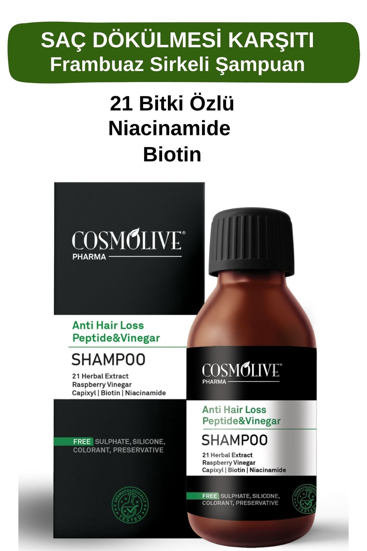 Şampuan Saç Dökülmesi Karşıtı