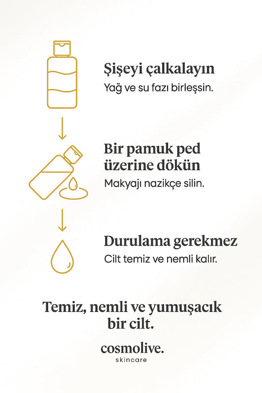 Makyaj Temizleyici Çift Fazlı Göz & Yüz