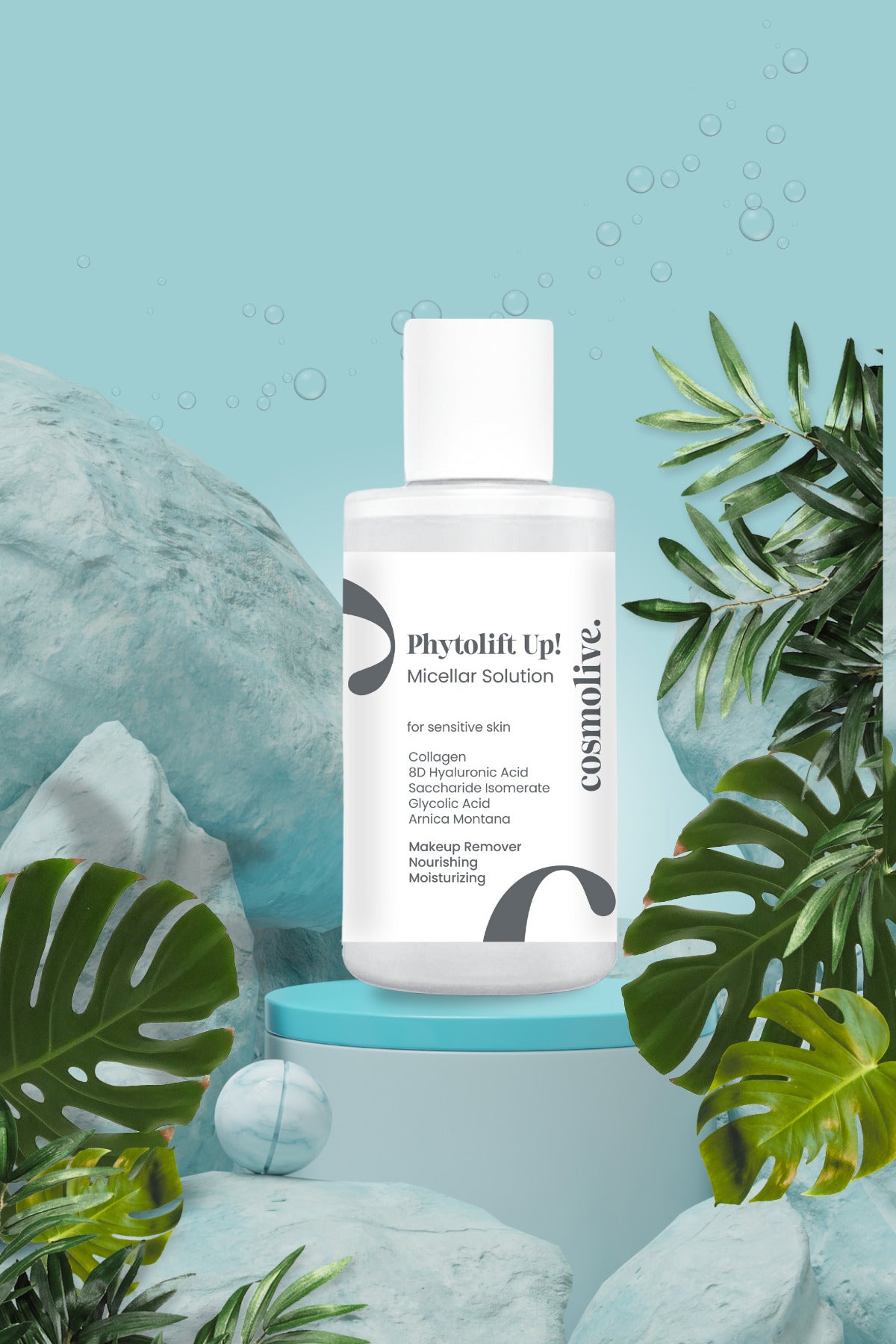 Cosmolive Makyaj Temizleyici Glikolik Ve Hyaluronik Asit Nemlendirici Micellar Su