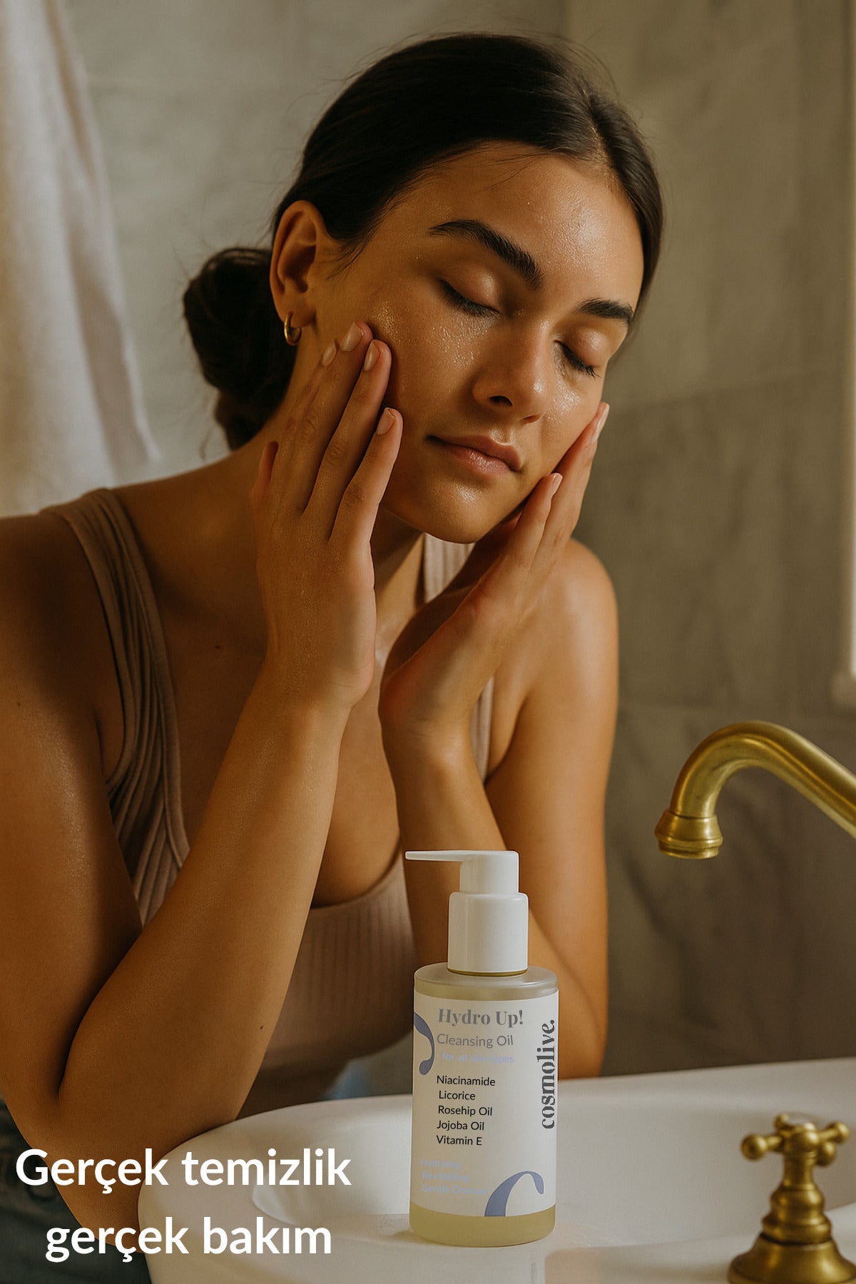 Yüz Temizleme Jeli  Hydro Up! Yağ Bazlı