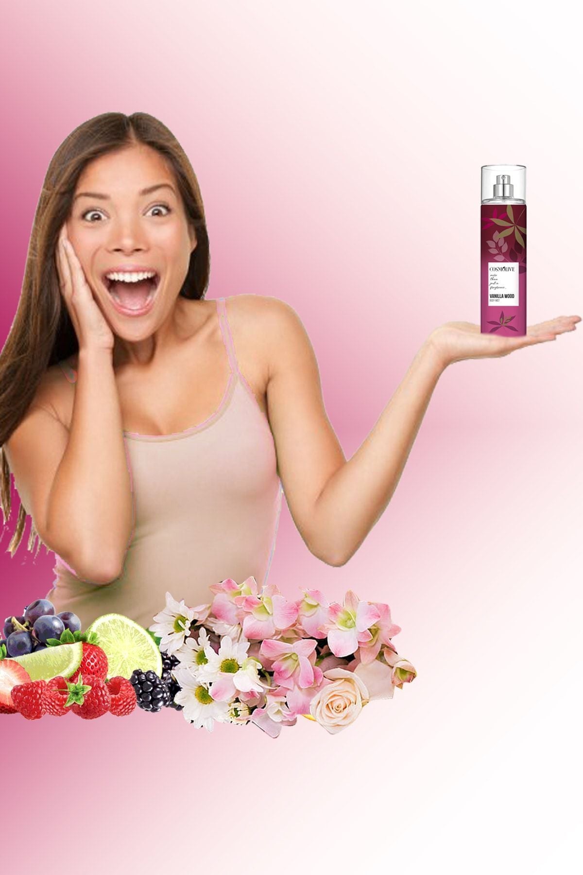 Body Mist Vanilla Wood