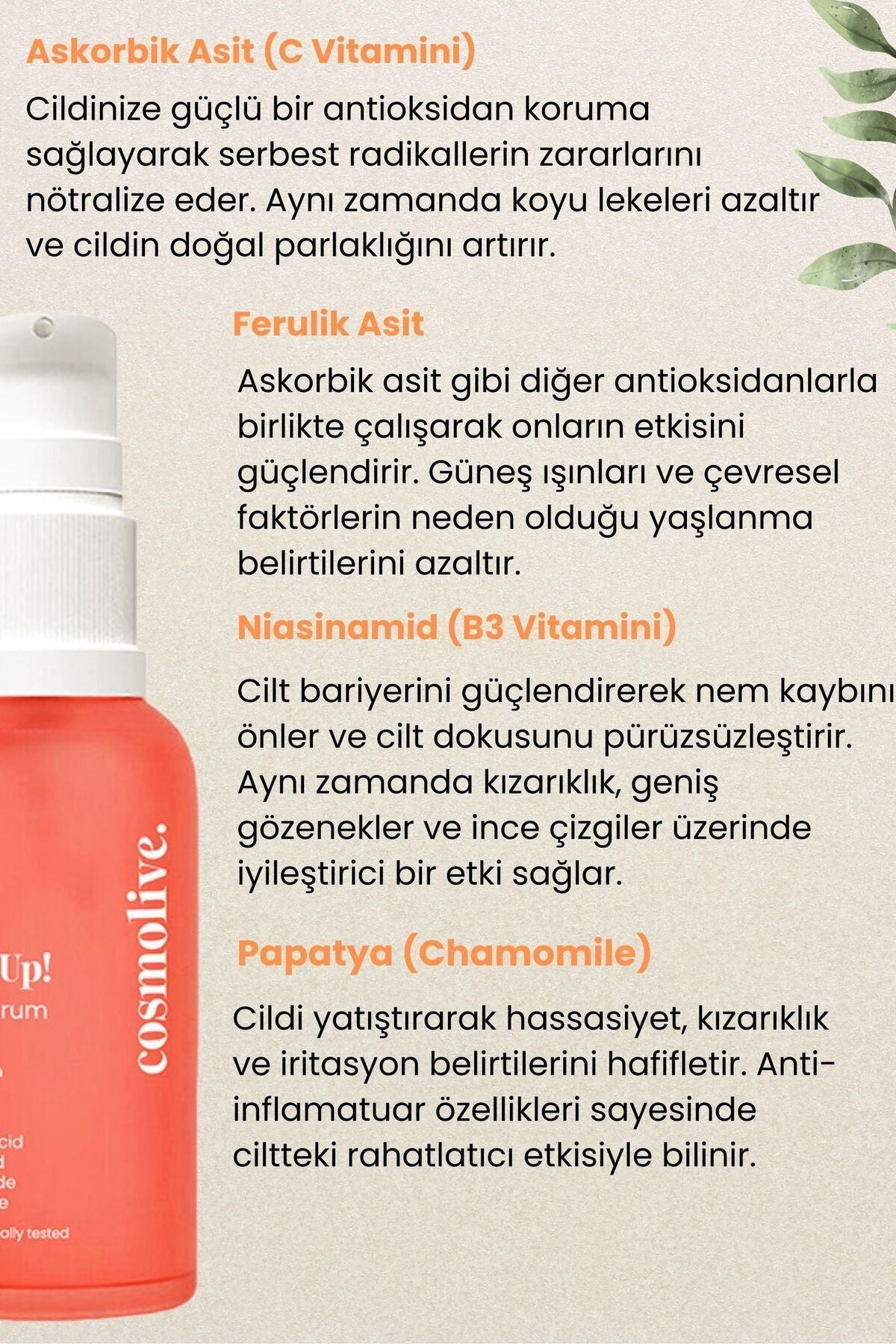 Yüz Serumu Glow Up!